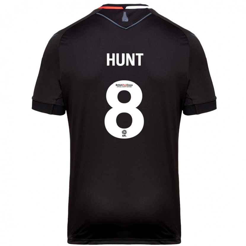 Danxen Enfant Maillot Abby Hunt #8 Noir Tenues Extérieur 2024/25 T-Shirt