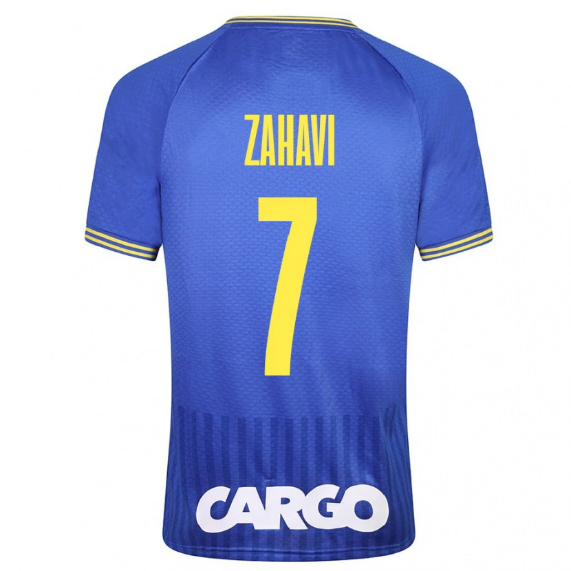 Danxen Enfant Maillot Eran Zahavi #7 Blanc Tenues Extérieur 2024/25 T-Shirt