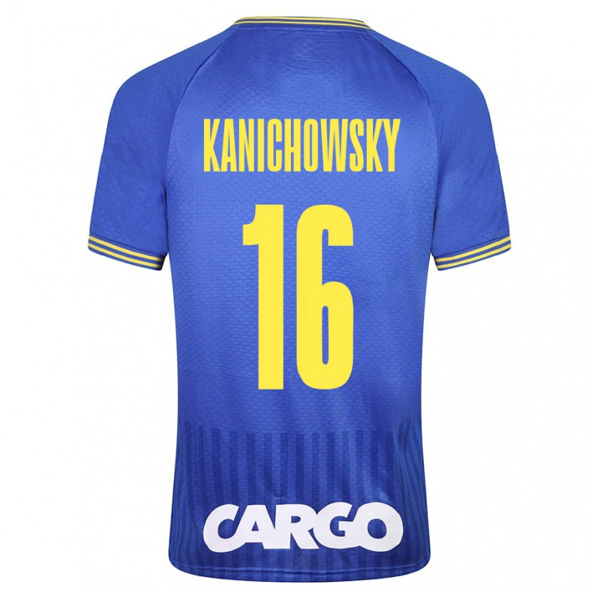 Danxen Enfant Maillot Gabi Kanichowsky #16 Blanc Tenues Extérieur 2024/25 T-Shirt