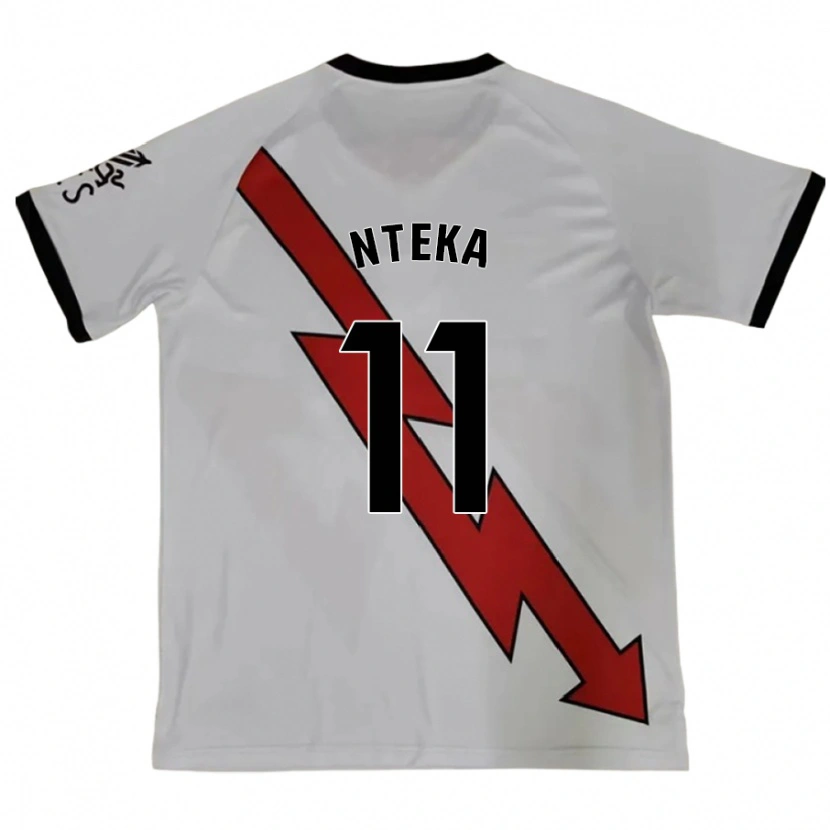 Danxen Enfant Maillot Randy Nteka #11 Rouge Tenues Extérieur 2024/25 T-Shirt