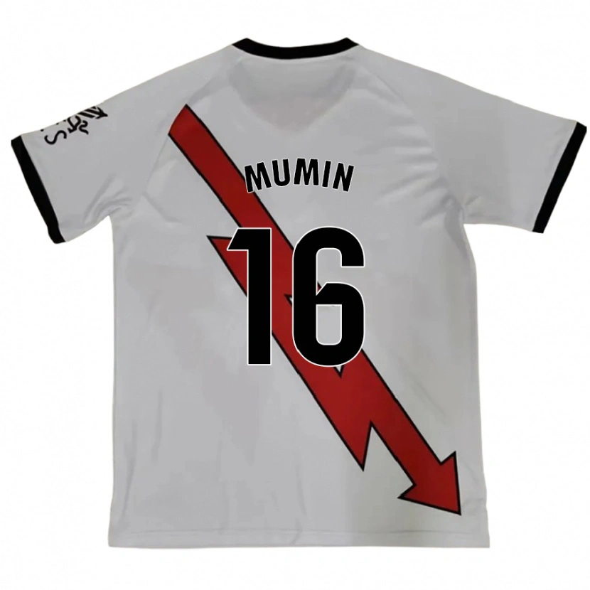 Danxen Enfant Maillot Abdul Mumin #16 Rouge Tenues Extérieur 2024/25 T-Shirt