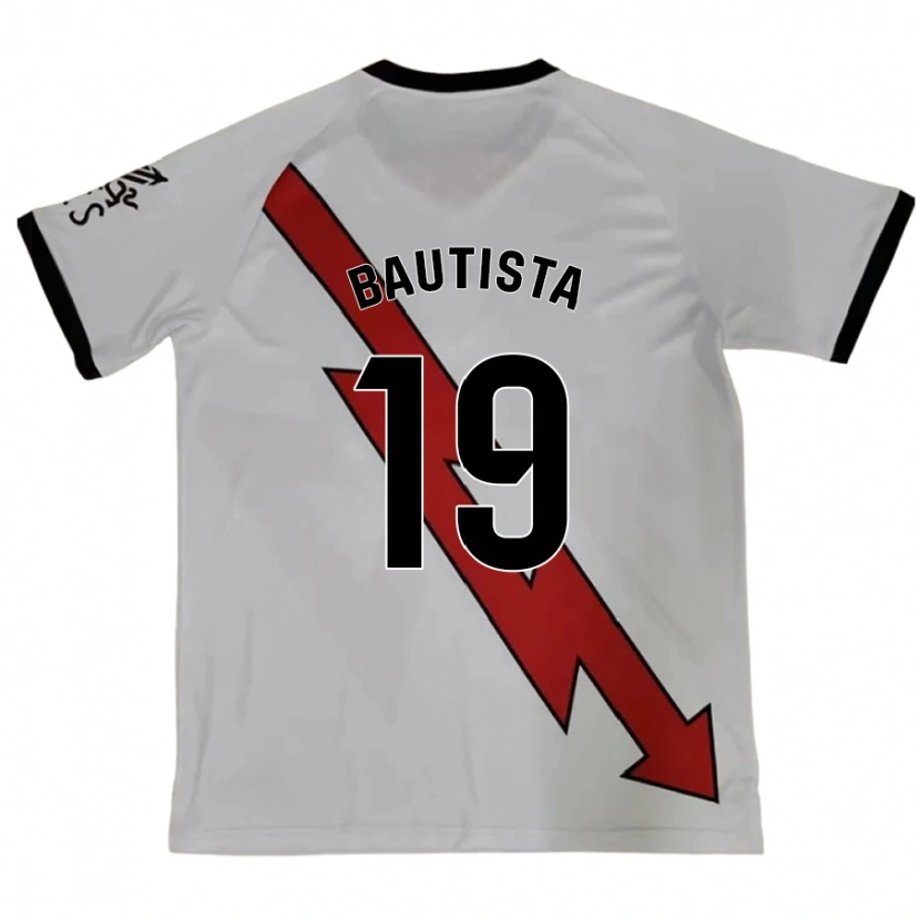 Danxen Enfant Maillot Carla Bautista #19 Rouge Tenues Extérieur 2024/25 T-Shirt