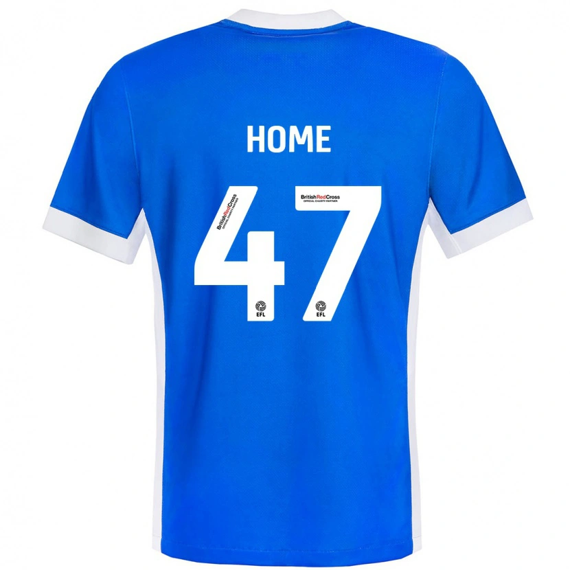 Danxen Homme Maillot Josh Home #47 Bleu Blanc Tenues Domicile 2024/25 T-Shirt