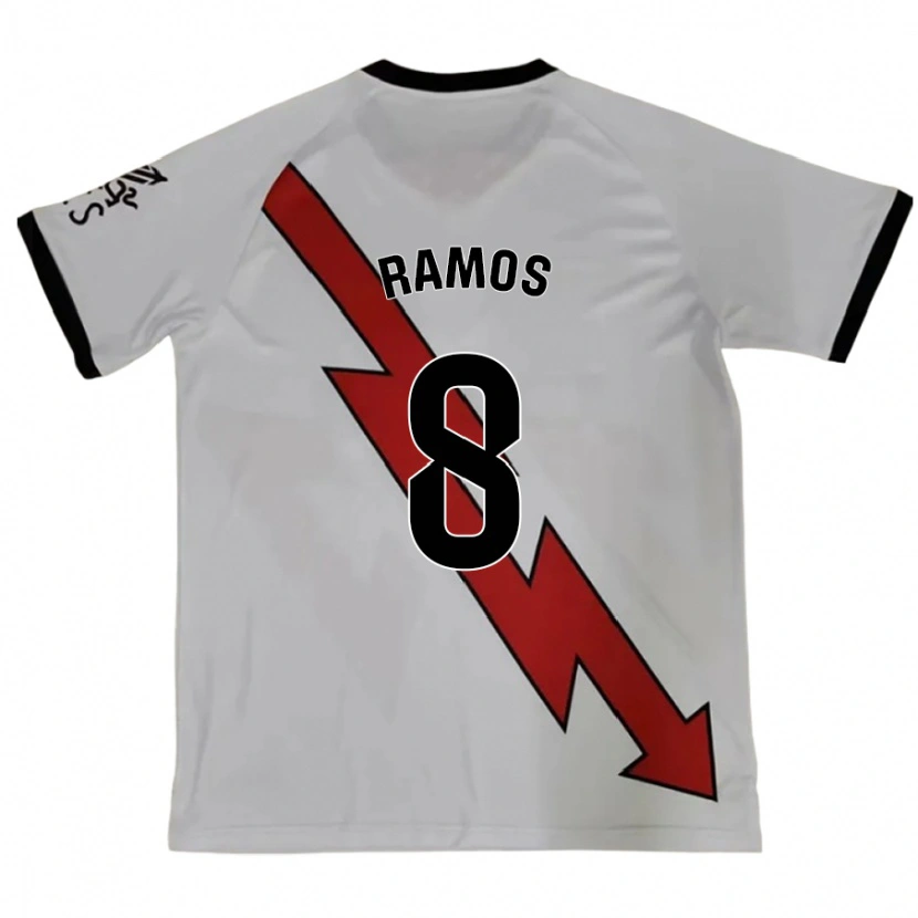 Danxen Homme Maillot Iván Ramos #8 Rouge Tenues Extérieur 2024/25 T-Shirt