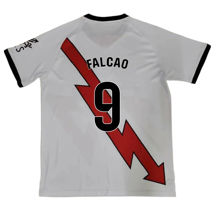 Danxen Homme Maillot Radamel Falcao #9 Rouge Tenues Extérieur 2024/25 T-Shirt