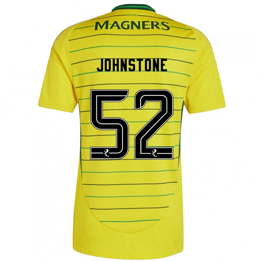 Danxen Femme Maillot Rachael Johnstone #52 Jaune Tenues Extérieur 2024/25 T-Shirt