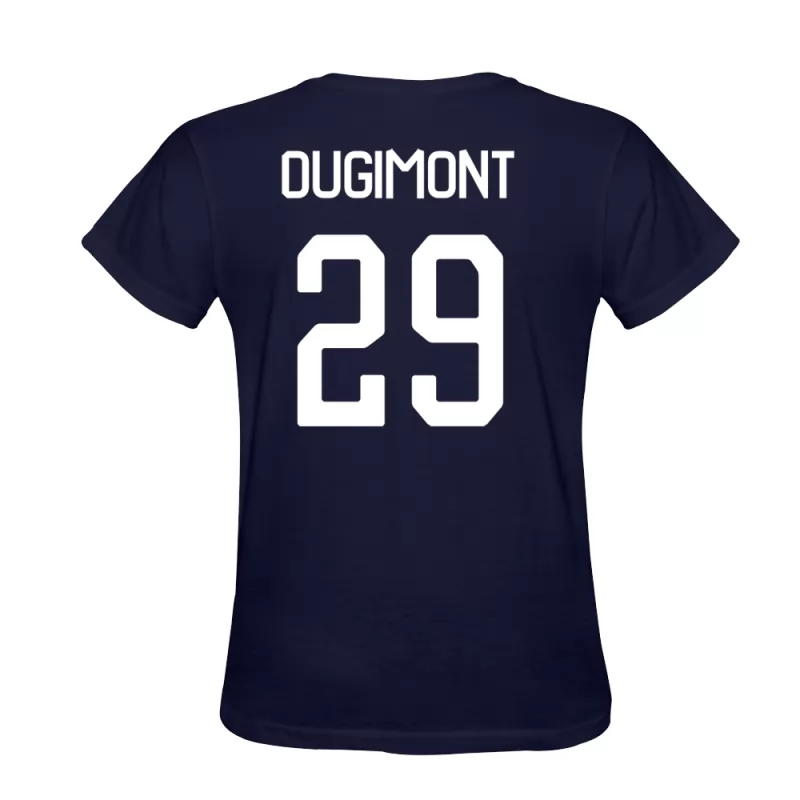 Homme Remy Dugimont #29 Bleu Foncé Maillot Conception De T-shirt Chemise