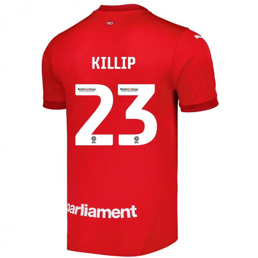 Danxen Enfant Maillot Ben Killip #23 Rouge Tenues Domicile 2024/25 T-Shirt