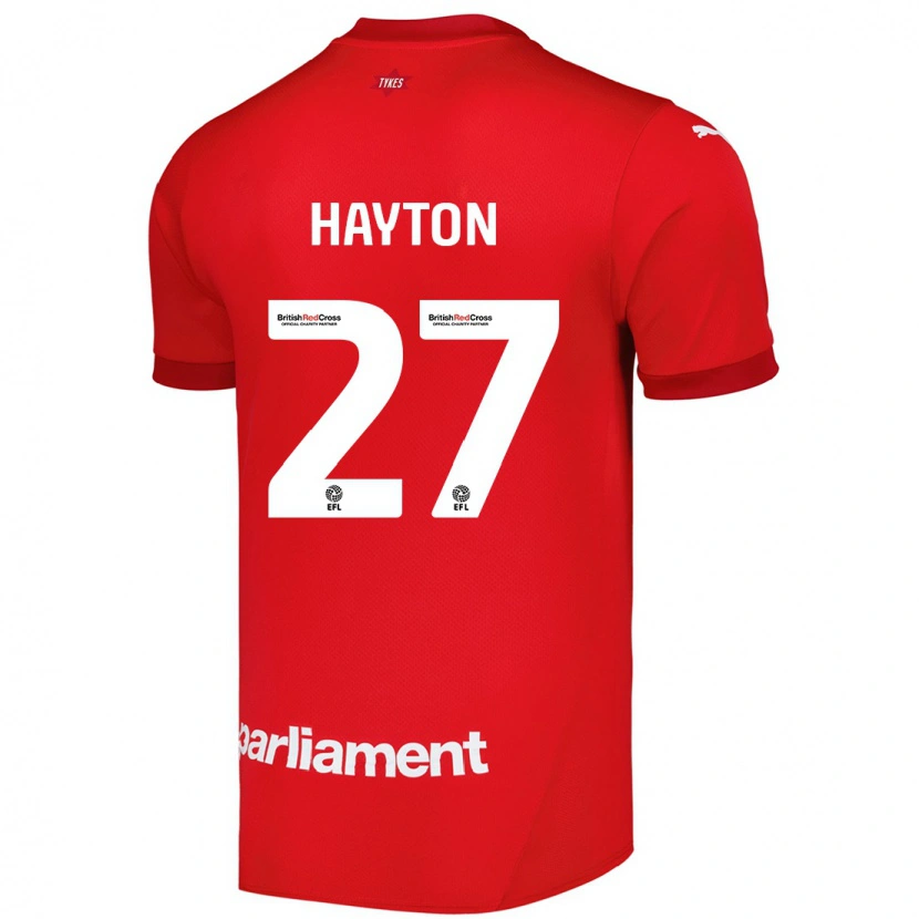 Danxen Enfant Maillot Adam Hayton #27 Rouge Tenues Domicile 2024/25 T-Shirt