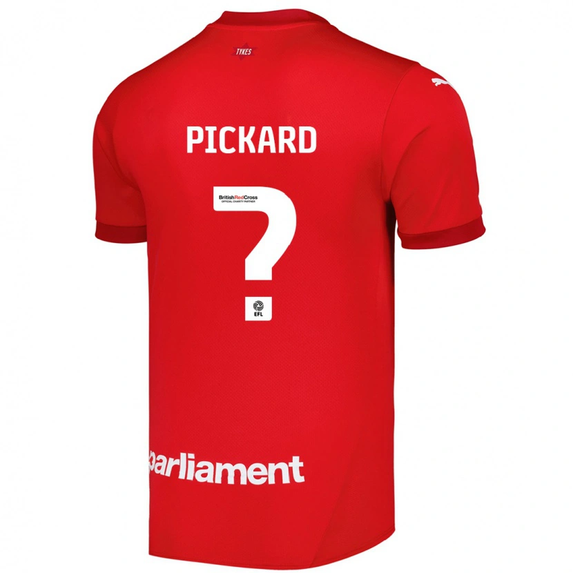 Danxen Enfant Maillot Hayden Pickard #0 Rouge Tenues Domicile 2024/25 T-Shirt