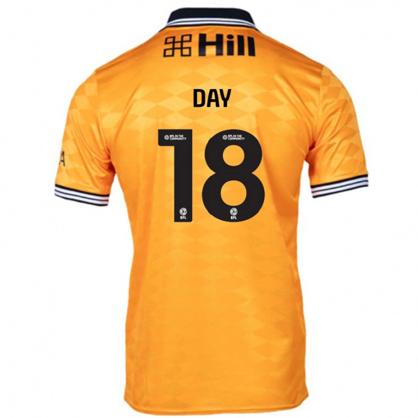 Danxen Enfant Maillot Niamh Day #18 Orange Tenues Domicile 2024/25 T-Shirt