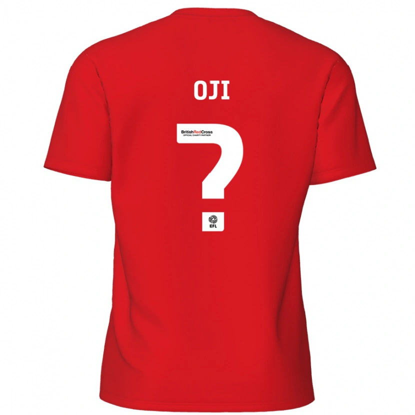 Danxen Enfant Maillot Uko Oji #0 Rouge Tenues Domicile 2024/25 T-Shirt