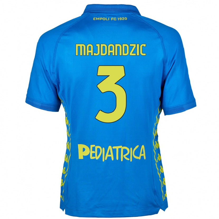 Danxen Enfant Maillot Patrik Majdandzic #3 Bleu Tenues Domicile 2024/25 T-Shirt