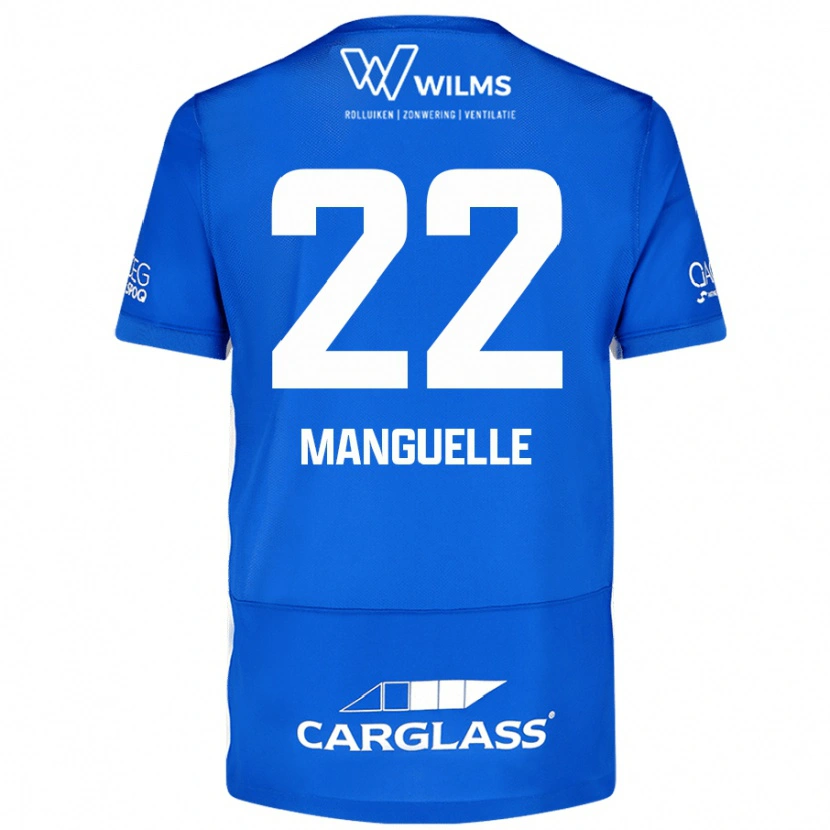 Danxen Enfant Maillot Brad Manguelle #22 Bleu Tenues Domicile 2024/25 T-Shirt