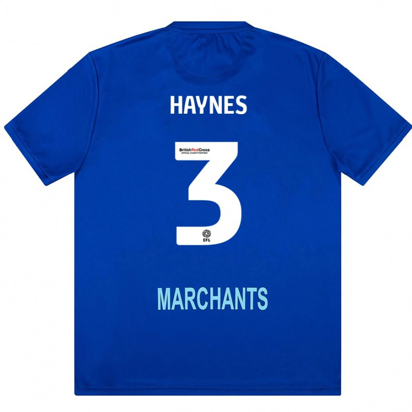 Danxen Enfant Maillot Ryan Haynes #3 Vert Tenues Extérieur 2024/25 T-Shirt