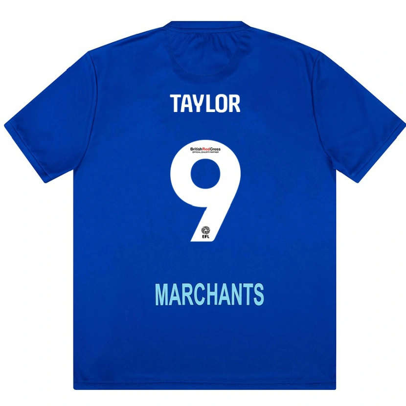 Danxen Enfant Maillot Matty Taylor #9 Vert Tenues Extérieur 2024/25 T-Shirt