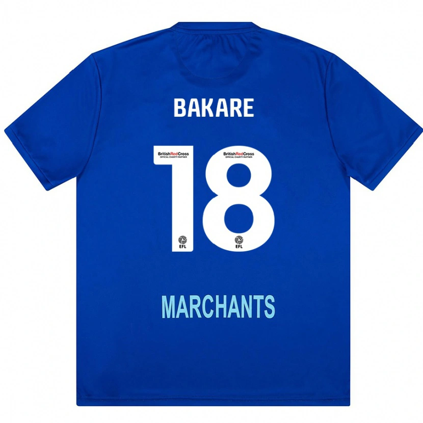 Danxen Enfant Maillot Ibrahim Bakare #18 Vert Tenues Extérieur 2024/25 T-Shirt