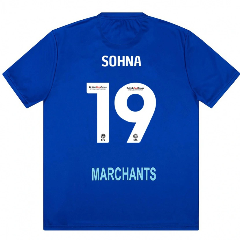 Danxen Enfant Maillot Harrison Sohna #19 Vert Tenues Extérieur 2024/25 T-Shirt