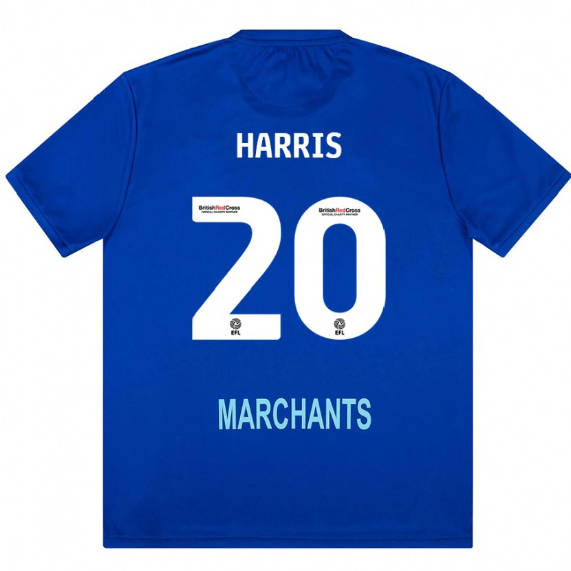 Danxen Enfant Maillot Max Harris #20 Vert Tenues Extérieur 2024/25 T-Shirt