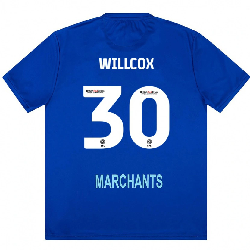 Danxen Enfant Maillot Freddy Willcox #30 Vert Tenues Extérieur 2024/25 T-Shirt