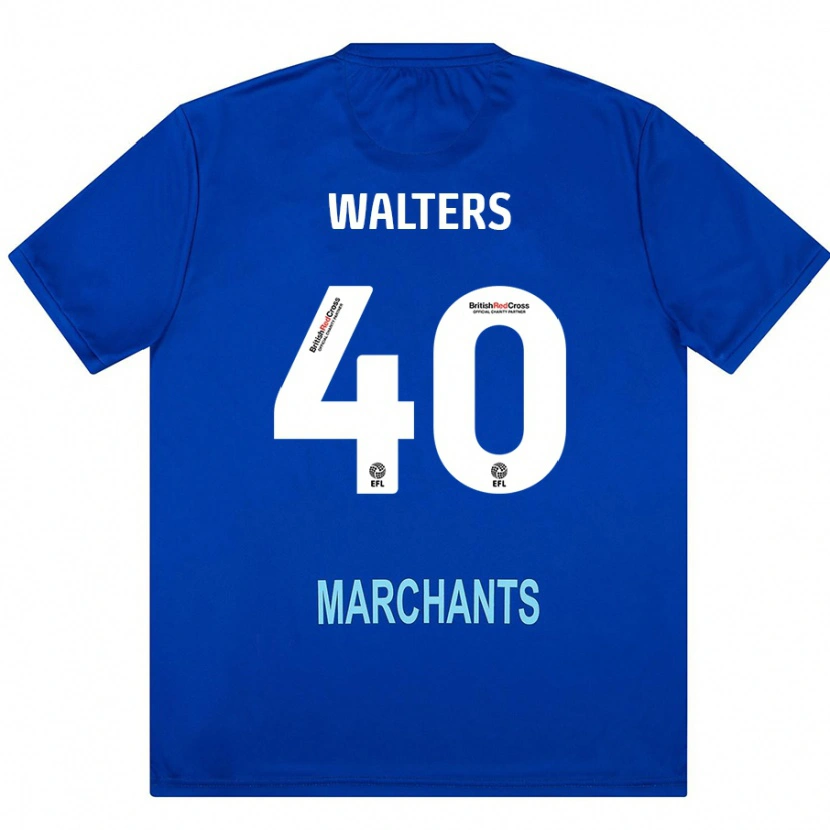 Danxen Enfant Maillot Cameron Walters #40 Vert Tenues Extérieur 2024/25 T-Shirt