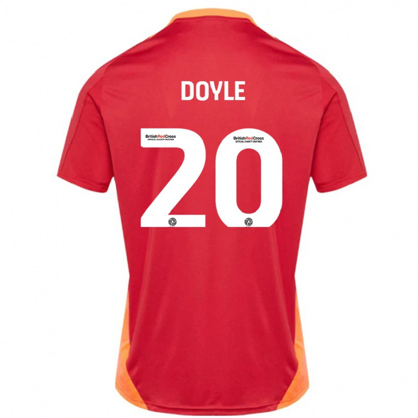 Danxen Enfant Maillot Kamari Doyle #20 Bleu Blanc Cassé Tenues Extérieur 2024/25 T-Shirt