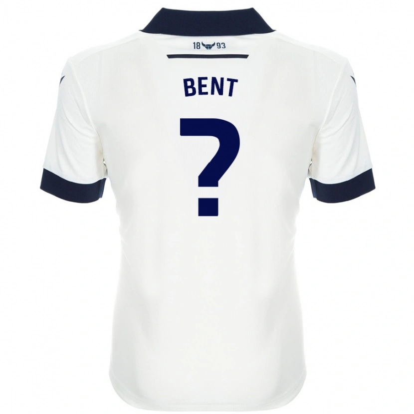 Danxen Enfant Maillot Stephaney Bent #0 Blanc Bleu Marine Tenues Extérieur 2024/25 T-Shirt