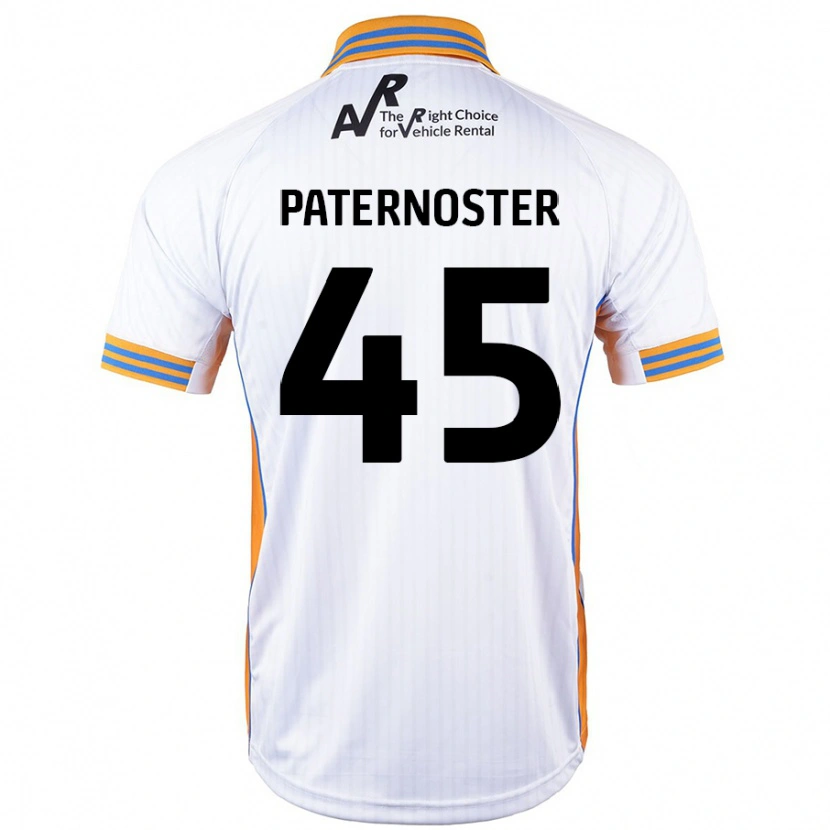 Danxen Enfant Maillot Vladimir Paternoster #45 Blanc Tenues Extérieur 2024/25 T-Shirt