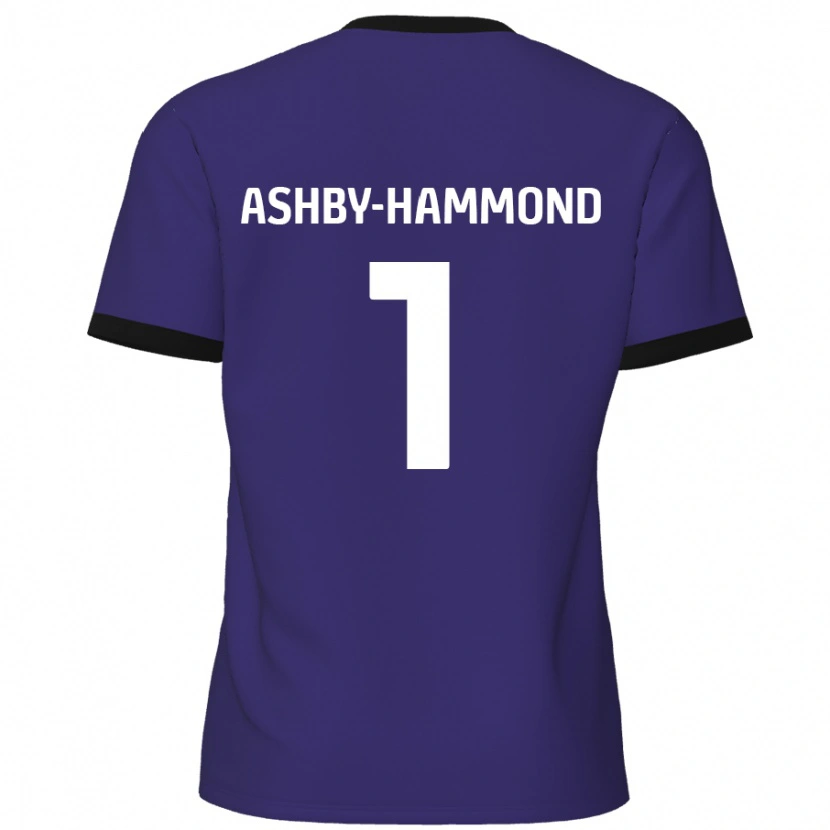 Danxen Enfant Maillot Taye Ashby-Hammond #1 Violet Tenues Extérieur 2024/25 T-Shirt