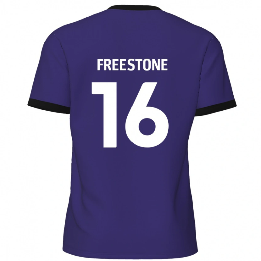 Danxen Enfant Maillot Lewis Freestone #16 Violet Tenues Extérieur 2024/25 T-Shirt