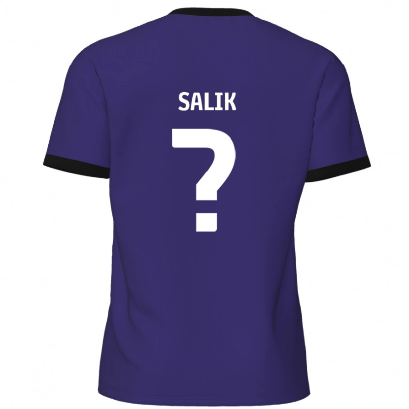 Danxen Enfant Maillot Tanil Salik #0 Violet Tenues Extérieur 2024/25 T-Shirt