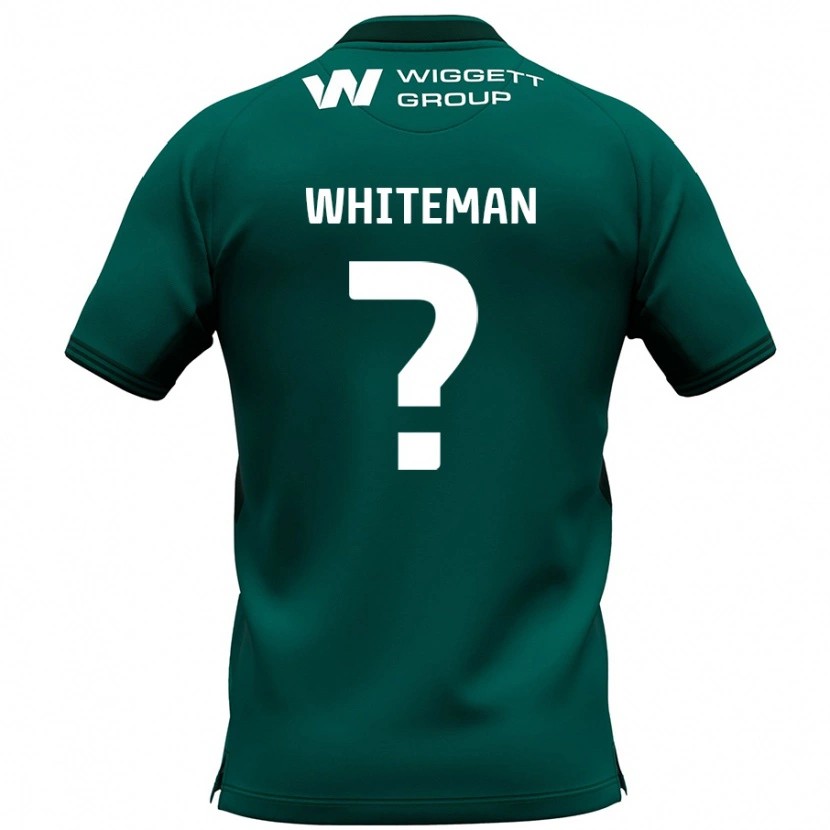 Danxen Enfant Maillot Harvey Whiteman #0 Vert Tenues Extérieur 2024/25 T-Shirt