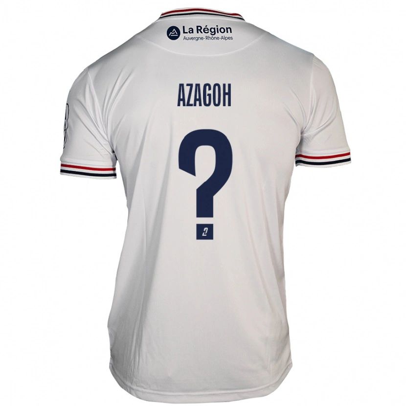 Danxen Enfant Maillot Yanis Azagoh #0 Blanc Tenues Extérieur 2024/25 T-Shirt