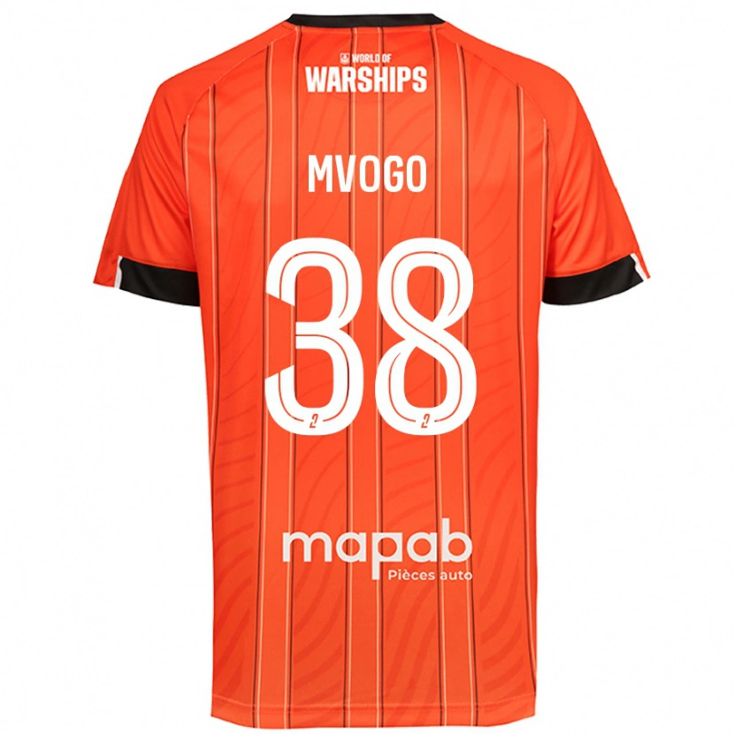 Danxen Homme Maillot Yvon Mvogo #38 Orange Tenues Domicile 2024/25 T-Shirt