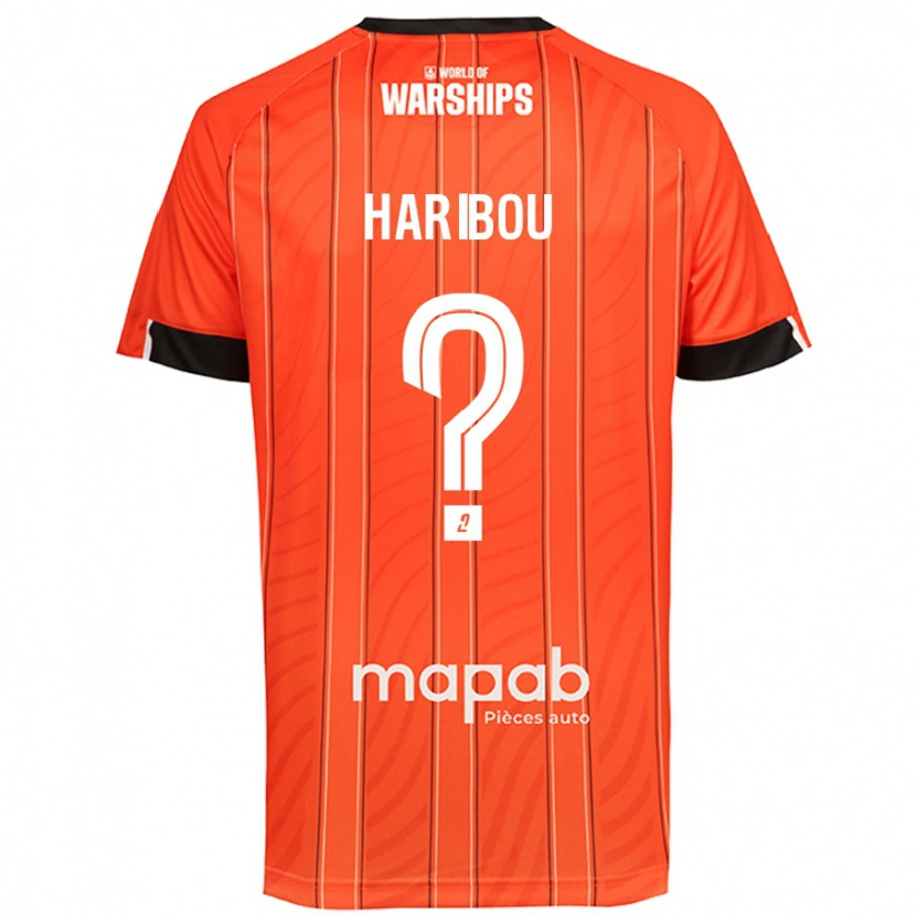 Danxen Homme Maillot Samir Haribou #0 Orange Tenues Domicile 2024/25 T-Shirt