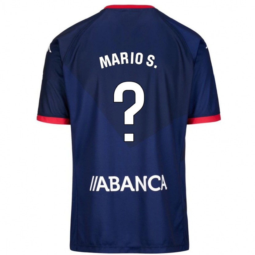 Danxen Femme Maillot Mario Soriano #21 Bleu Marine Tenues Extérieur 2024/25 T-Shirt