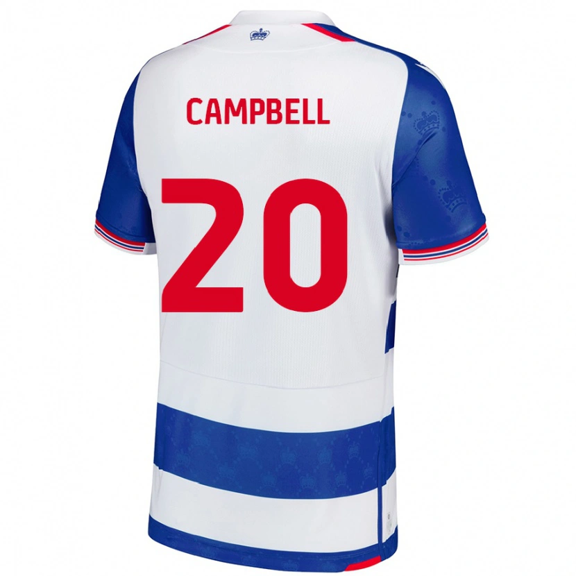 Danxen Enfant Maillot Chem Campbell #20 Bleu Blanc Tenues Domicile 2024/25 T-Shirt