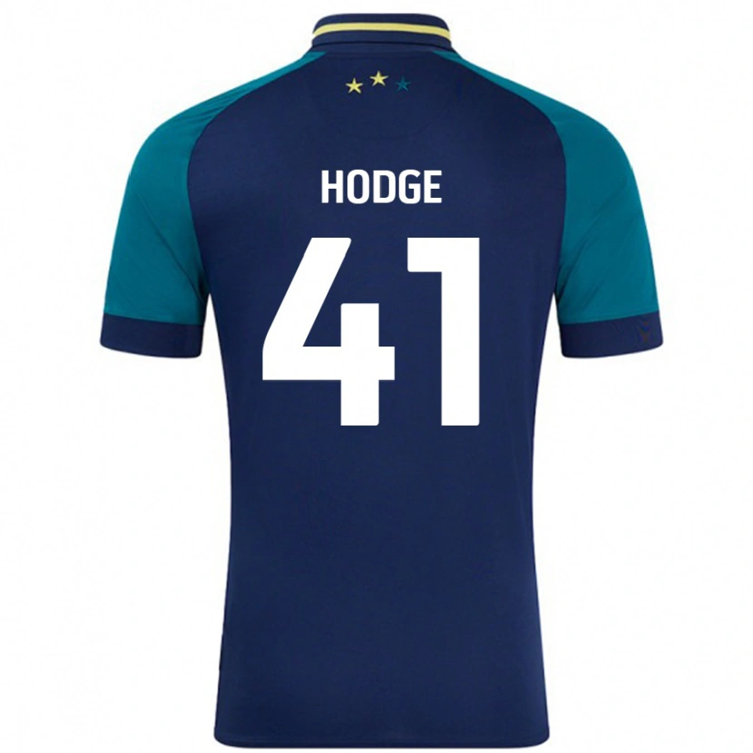 Danxen Enfant Maillot Joe Hodge #41 Marine Vert Foncé Tenues Extérieur 2024/25 T-Shirt