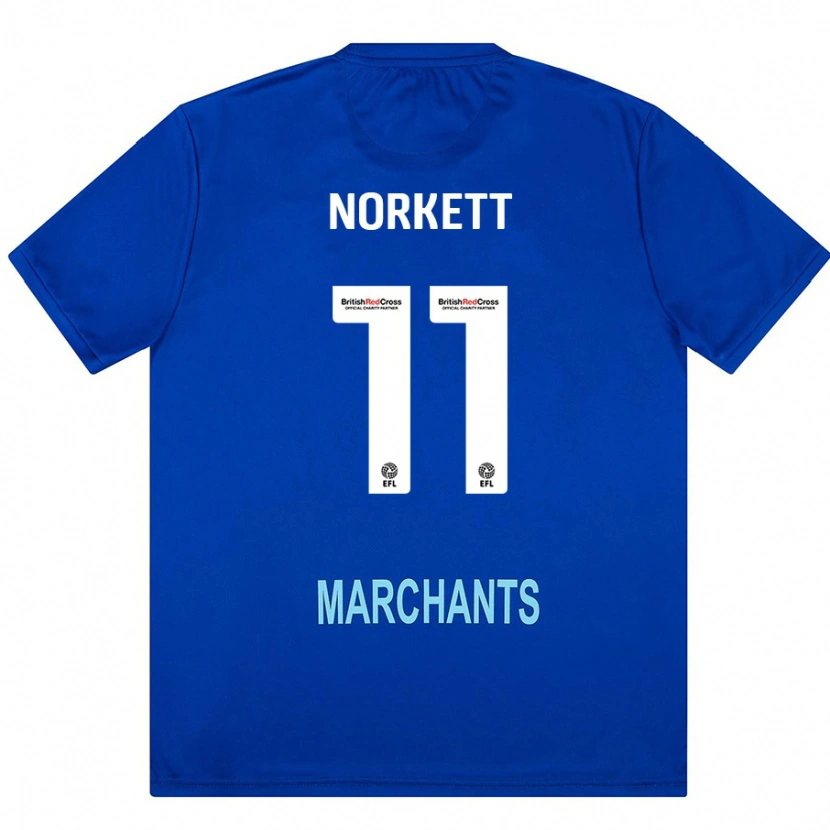 Danxen Enfant Maillot Manni Norkett #11 Vert Tenues Extérieur 2024/25 T-Shirt